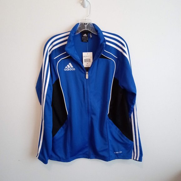 Adidas Women's Cobalt Blue,Black,White PerformanceJacket XL - Picture 5 of 13